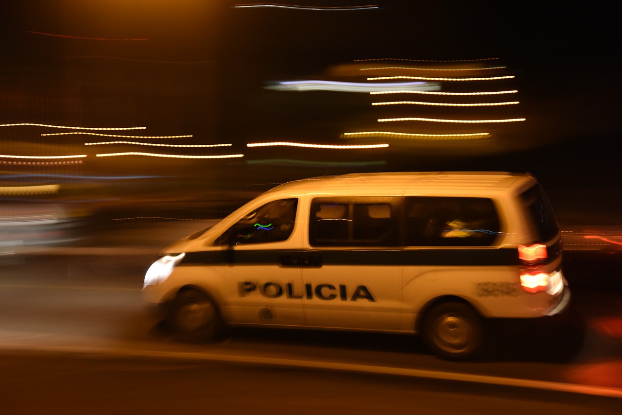 police car