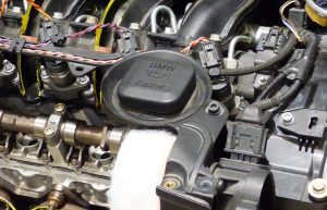 car's engine