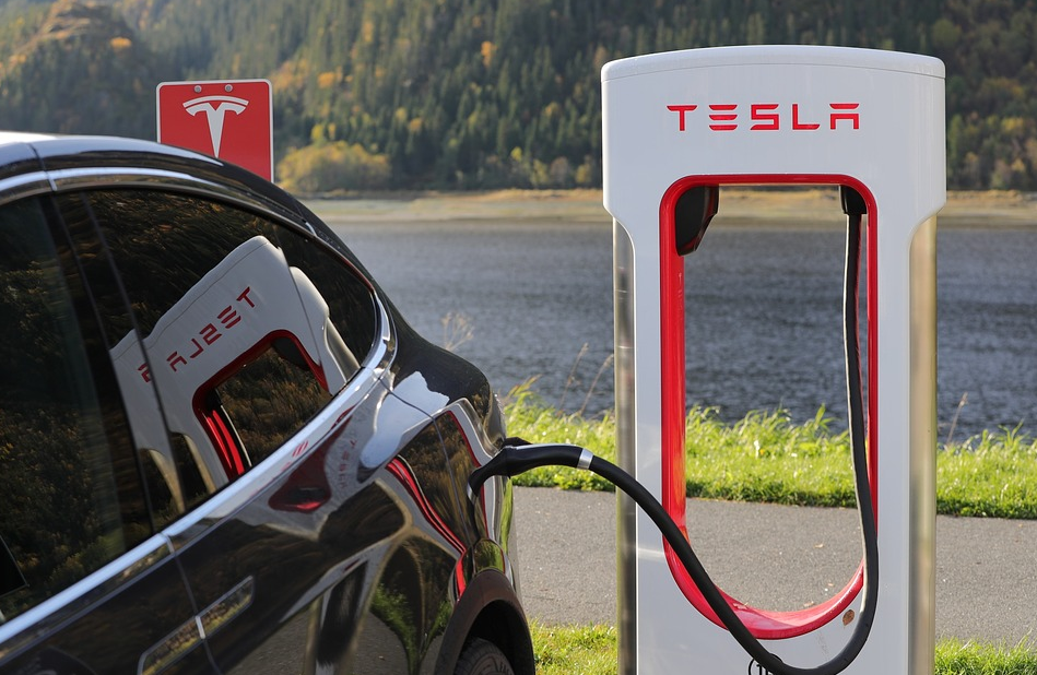 tesla charging station